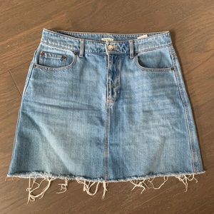Denim skirt